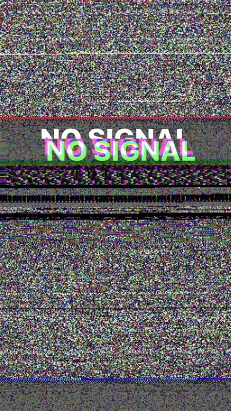 No Signal Tv Screen Wallpaper Ixpap
