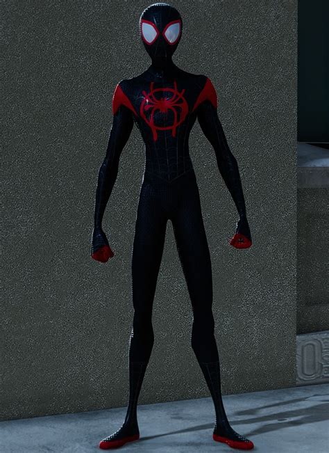 Into The Spider Verse Suit Fixed Knackeredtom At Marvels Spider Man Miles Morales Nexus