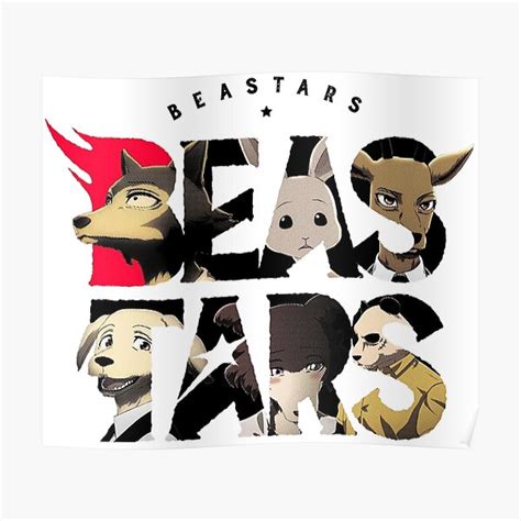 Beastars Logo Posters Redbubble