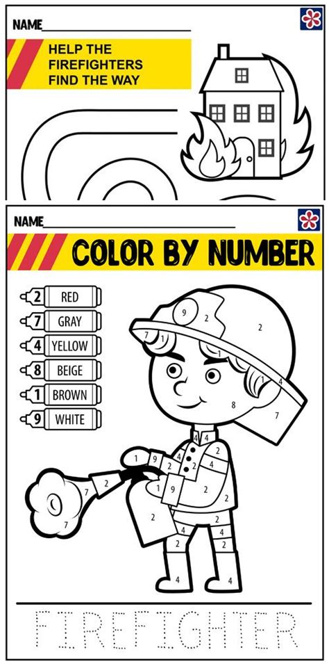 10 Fire Safety Worksheets Free Coo Worksheets