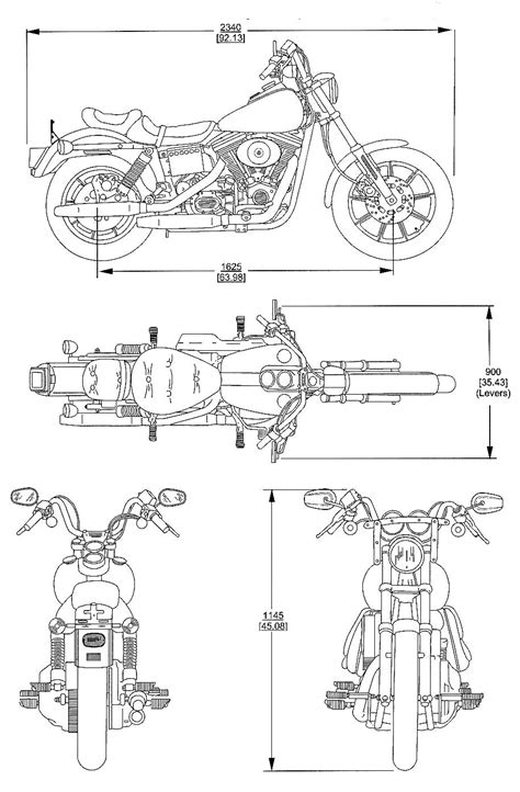 Harley Davidson Fs2 Blueprint Download Free Blueprint For 3d Modeling