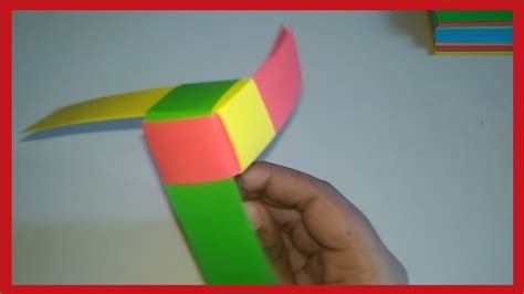How To Make A Rotating Paper Fan Origami Paper Fidget Spinner New