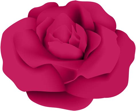Dark Pink Rose Png Transparent Clip Art Gallery
