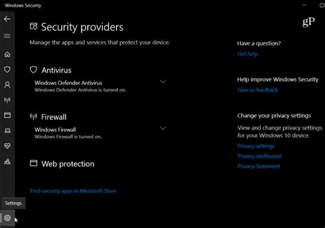 Whats New With Windows 10 October 2018 Update Security Settings