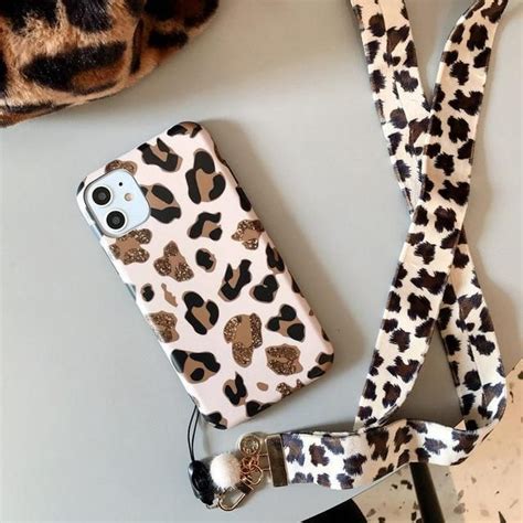 Leopard Print Phone Case For Iphone 11 12pro Max Xr Xs Max X 8 7 6s