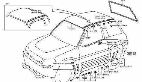 Toyota Rav4 Body Parts Diagram - Wiring Diagram Source