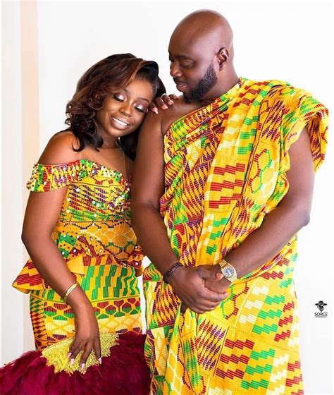 Gorgeous Kente Styles For Couples The Glossychic