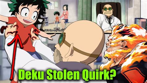 Dekus Original Quirk Was Stolen How Doctor Created Nomus And Shigaraki