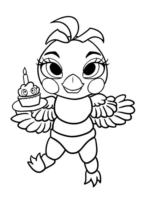 Chica Coloring Pages Coloring Pages