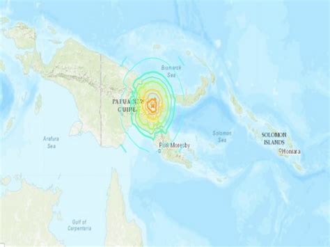 72 Magnitude Earthquake Jolts Papua New Guineas Capital Nepalnews