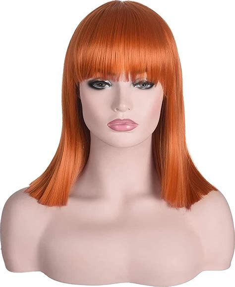 Amazonca Orange Hair Wig