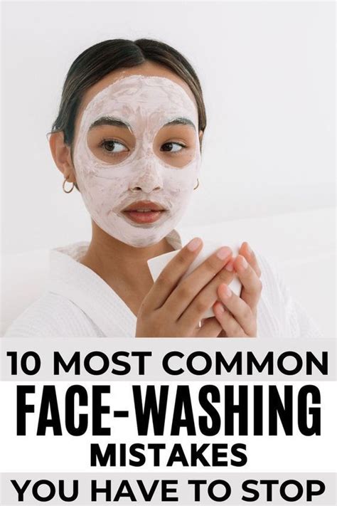Dumb Face Cleansing Mistakes You Really Need To Stop In Deep Clean Face Everyday Face