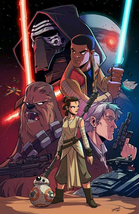 Found This Really Cool Fanart Of Star Wars The Force Awakens Star Wars Fan Art Star Wars Art