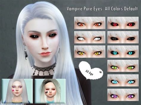 Jeisse197s Vampire Pure Eyes All Default Replacement