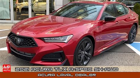 2021 Acura Tlx A Spec Sh Awd Exterior And Interior Acura Laval