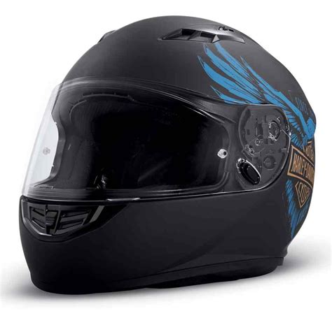 Harley Davidson 115th Anniversary H28 Full Face Helmet Matte Black