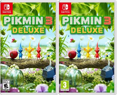 Pikmin 3 Deluxe Boxart