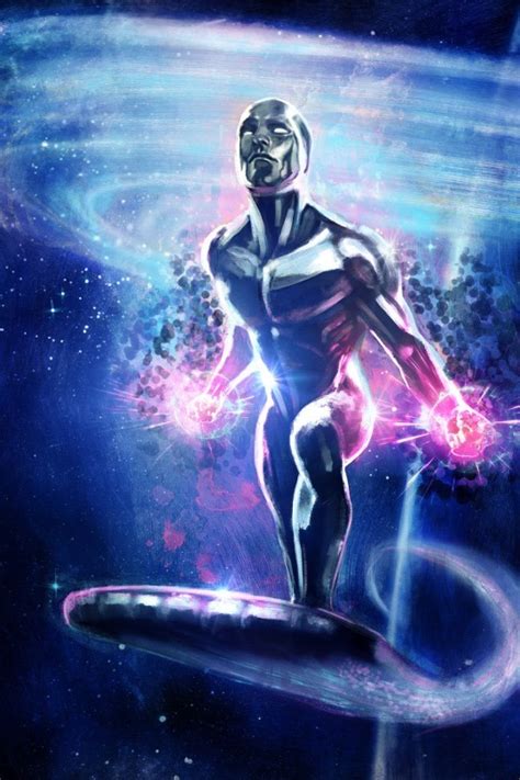 Cartoons And Heroes — Comicbookartwork Silver Surfer By Dizevez