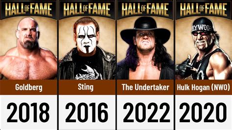 WWE Hall Of Famers Class 2014 2024 List Of WWE Hall Of Famers 2024