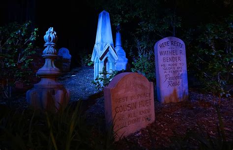 A Tour Of The Haunted Mansion Graveyard Celebrations Press