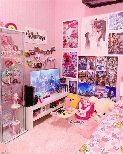 Pin By A Rami On Animegamingotaku R00m In 2020 Gamer Room Cute