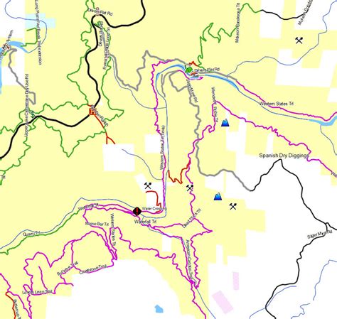 Auburn Sra California Trail Map