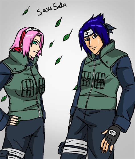 Sasusaku Jounin By Akumaru On Deviantart