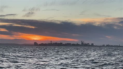 Breezy Point Tip Nyc Summer Sunset 831pm Atlantic Ocean Beach Rockaway