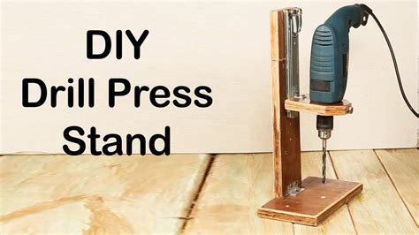 How To Make A Drill Press Stand Youtube