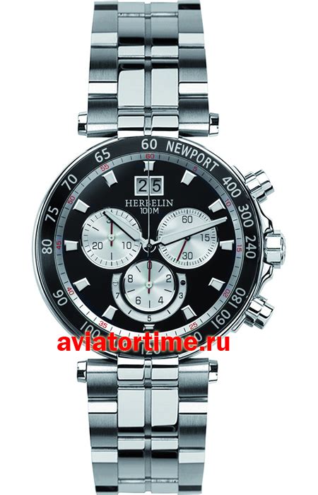 Швейцарские наручные часы michel herbelin 36655 an34b sm newport yacht club chronograph