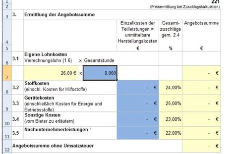 Excel ffb 221 kostenlos : Excel Vorlage Formblatt 221 Vorlage Kostenlos - Gaeb ...