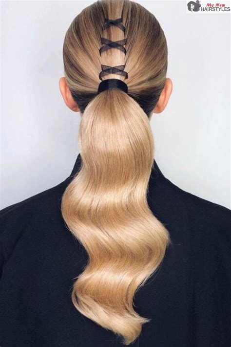 50 Ponytail Hairstyles We Cant Wait To Try Out Long Thin Hair