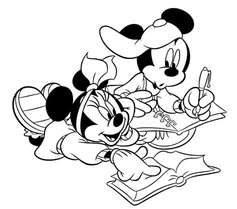 Dibujos Para Colorear Minnie Y Mickey Sexiz Pix