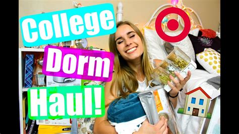 College Dorm Haul 2016 Youtube