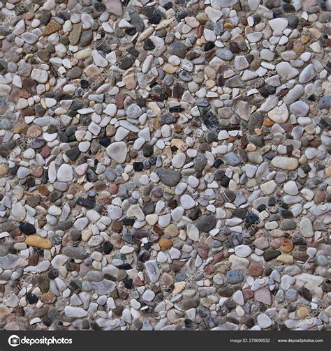 Photo Realistic Seemless Texture Pattern Gravel Pebble Grounds Stock