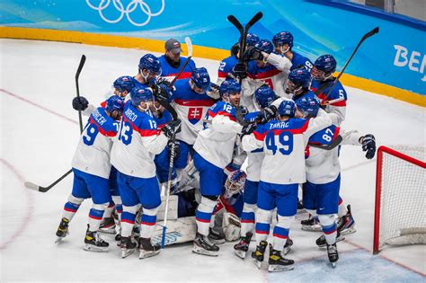 Slovakia Advances To The Ice Hockey Semifinal In Beijing Spectator Sme Sk