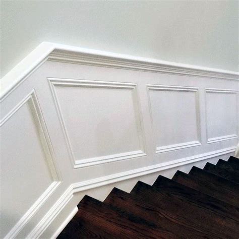 Edge gap will be caulked, and nail holes patched and smoothed. Top 70 Best Chair Rail Ideas - Molding Trim Interior Designs