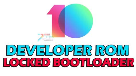 Cara Pindah Ke Rom Miui 10 Developer Dalam Kondisi Locked Bootloader