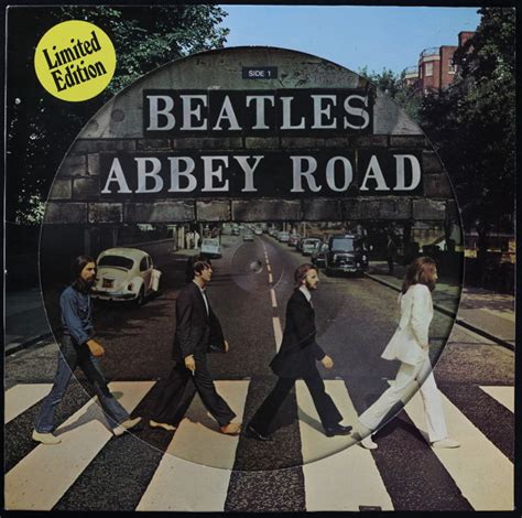 The Beatles ‎ Abbey Road Official Limited Edition Picture Disc Lp By