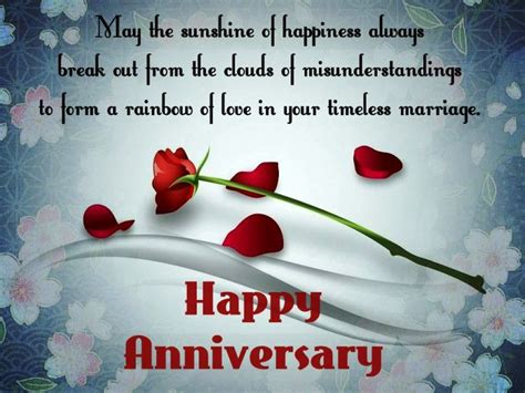 may the sunshine of happiness always happy anniversary wishes anniversary wishes for wife