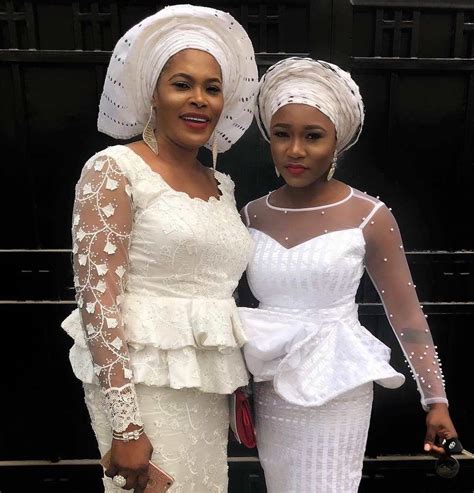 Wedding Guests Slaying Lace Asoebi Outfits A Million Styles