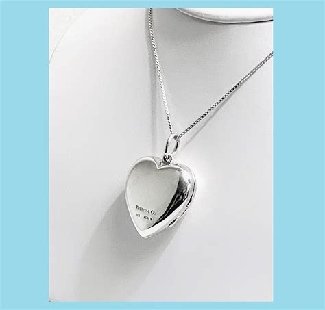 Tiffany And Co Sterling Silver Large Puff Heart Locket An Original
