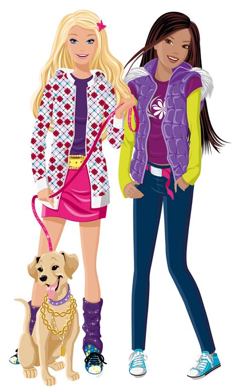 Barbie And Friend Image 4 Clipart Image 18420
