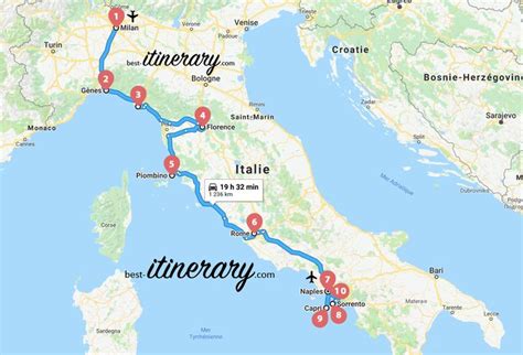 Road trip Italie Itinéraire de 3 semaines Visiter italie Road trip