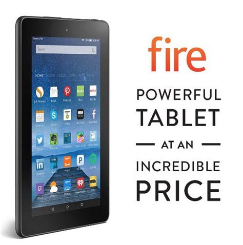 Amazon Fire 8gb Tablet With 7″ Display And Wi Fi Only 4999 Shipped