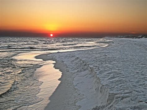 Grayton Beach Sunset Photograph By Larry Roby Fine Art America