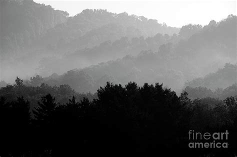 Misty Mountain Sunrise Photograph By Thomas R Fletcher Fine Art America