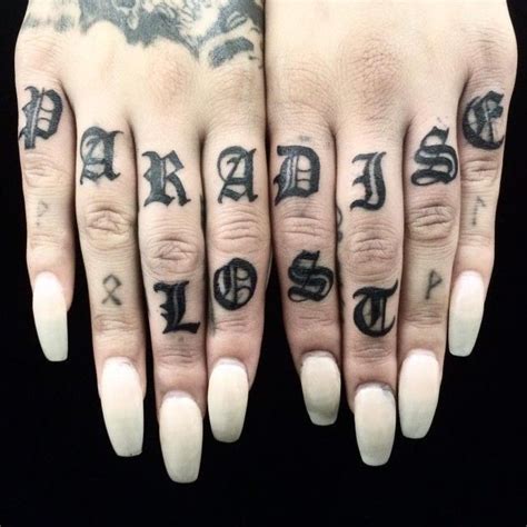 Best Knuckle Tattoo Ideas And Designs For Men Girls Pictures My Xxx