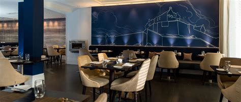 Every seat has a perfect view of the track and a personal tabletop. Home | Castle Terrace Restaurant, Michelin Starred ...