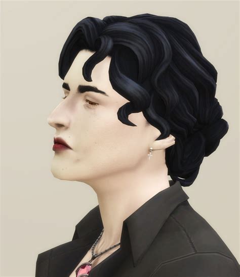 Sims 4 Curly Hair With Bangs Cc Bdabank